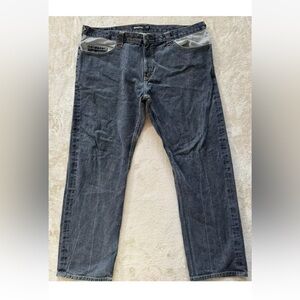 Betabrand Men’s Chris Cosentino Straight Leg Chef‎ Jeans Dark Vented Size 42